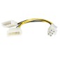 StarTech.com 6IN LP4 TO 6 PIN PCIE ADAPTER StarTech.com 6IN LP4 TO 6 PIN PCIE ADAPTER